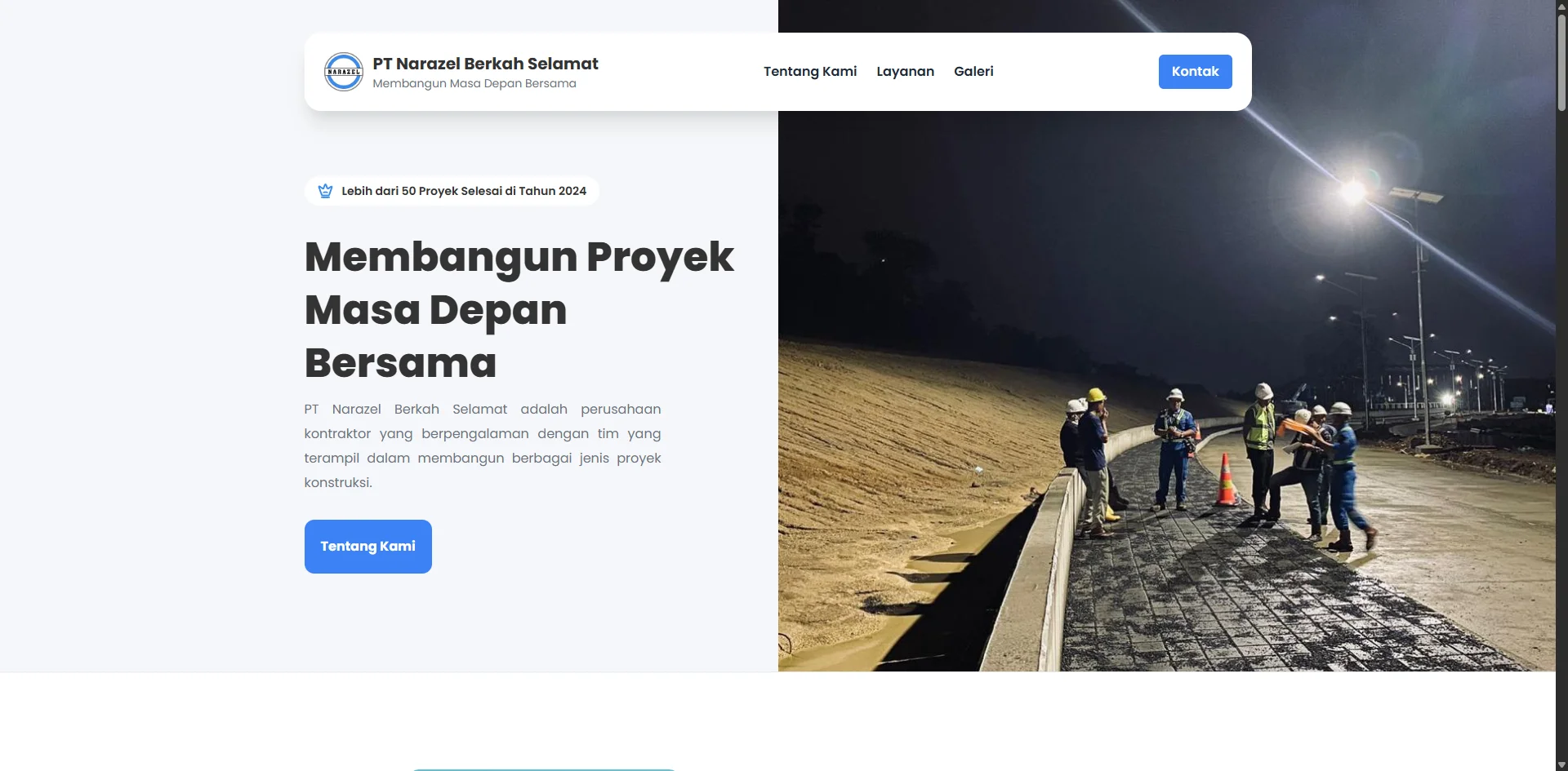 Landing Page