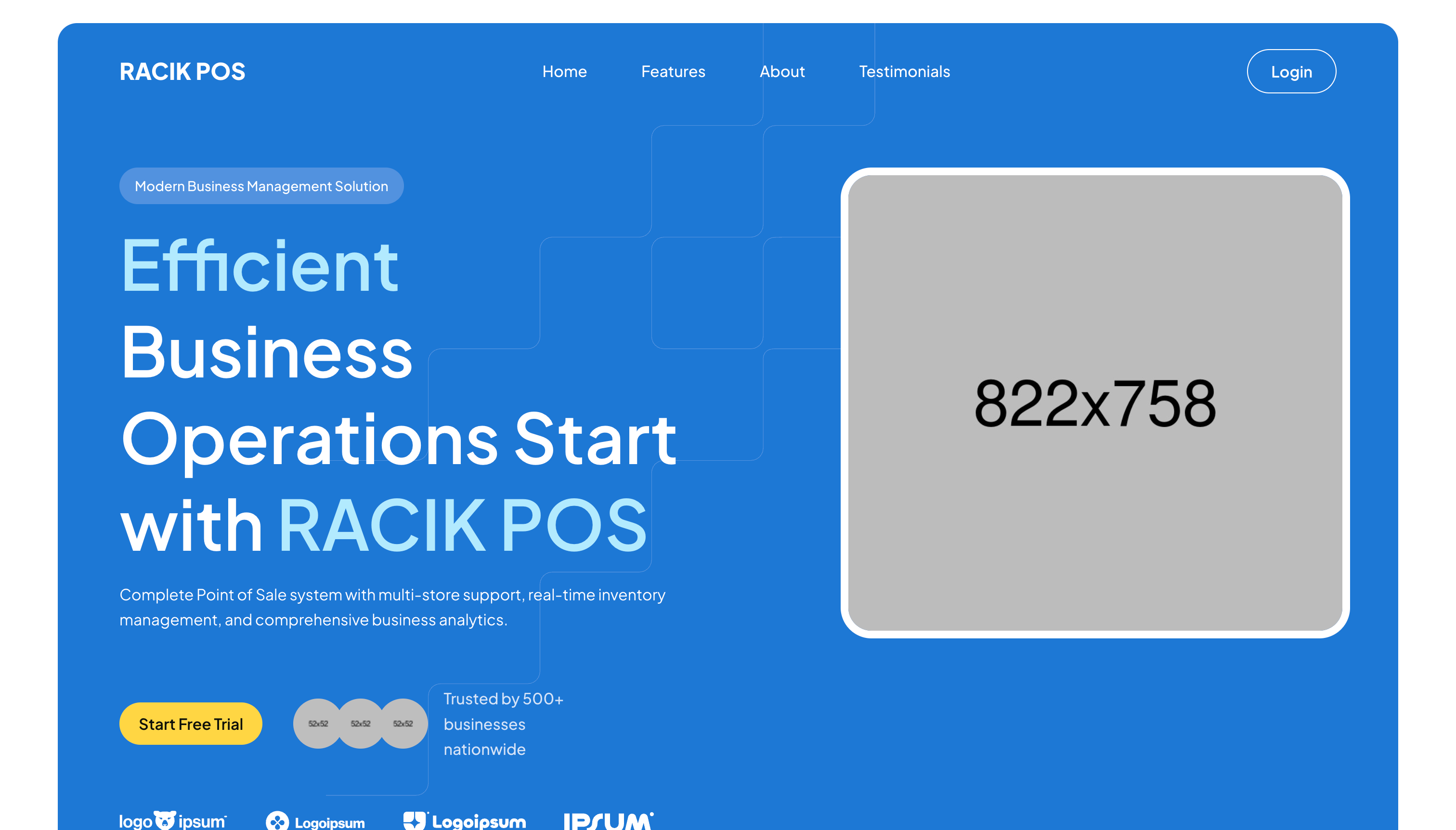 Racik POS - Point Of Sales System